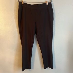 INC Womens Plus Size Dark Brown Skinny Pant 18W